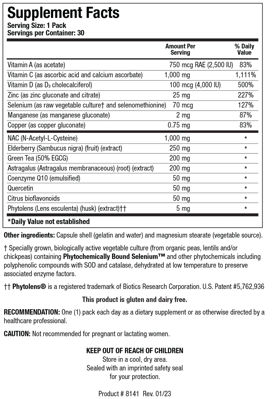 Immune Support Packs