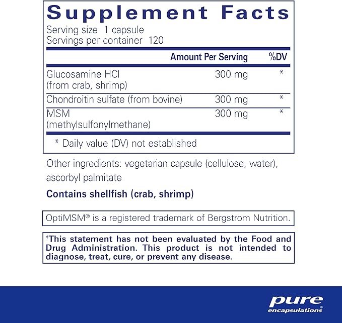 Glucosamine Chondroitin with MSM